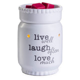 Darrahopens Occasions > Party & Birthday Novelties > Party Supplies Live Laugh Love Illumination Warmer - RRP $43.95 - Wholesale - OUT OF STOCK - PREORDERS OPEN - ARRIVING EARLY SEPTEMBER