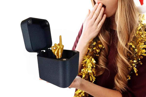 Darrahopens Occasions > Party & Birthday Novelties > Party Supplies Middle Finger in a Box Middle Finger Surprise Box