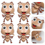 Darrahopens Occasions > Party & Birthday Novelties > Party Supplies pcs Large Ant Balloons Animal Theme Balloons Ant Foil Balloons Cartoon Balloons Light Brown 75.00X48.00X4.00CM