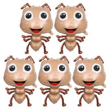 Darrahopens Occasions > Party & Birthday Novelties > Party Supplies pcs Large Ant Balloons Animal Theme Balloons Ant Foil Balloons Cartoon Balloons Light Brown 75.00X48.00X4.00CM