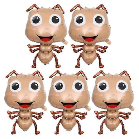 Darrahopens Occasions > Party & Birthday Novelties > Party Supplies pcs Large Ant Balloons Animal Theme Balloons Ant Foil Balloons Cartoon Balloons Light Brown 75.00X48.00X4.00CM