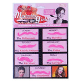 Darrahopens Occasions > Party & Birthday Novelties > Party Supplies Pink Party Mustaches total 7 PCs