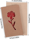 Darrahopens Occasions > Party & Birthday Novelties > Party Supplies Set of 6 Valentine's Day Envelopes - Valentine's Day and Mother's Day Cards - Hollowed Heart Flowers - Birthday Party Supplies - Wedding Invitations