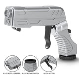 Darrahopens Occasions > Party & Birthday Novelties > Party Supplies Silver Champagne & Beer Spray Gun - Ultimate Party Starter & Drink Dispenser with Bottle Opener