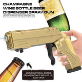 Darrahopens Occasions > Party & Birthday Novelties > Party Supplies Silver Champagne & Beer Spray Gun - Ultimate Party Starter & Drink Dispenser with Bottle Opener