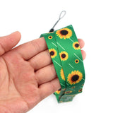 Darrahopens Occasions > Party & Birthday Novelties > Party Supplies Smooth Sunflower Stars Pattern Black Lanyard
