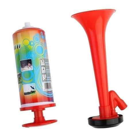 Darrahopens Occasions > Party Favours Air Horn Party Prop Hand Held Loud Pump Action Plastic Novelty Reusable Klaxon