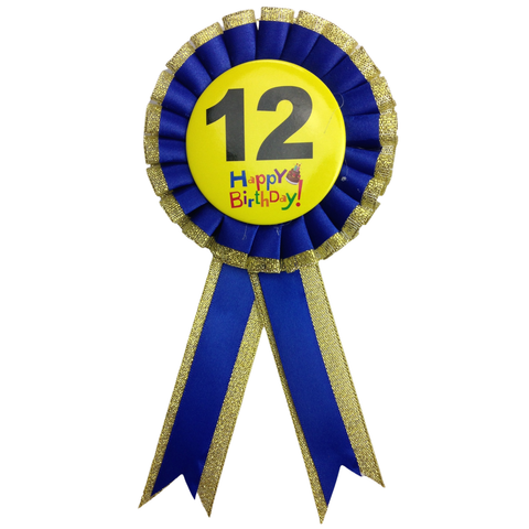 Darrahopens Occasions > Party Favours BIRTHDAY BADGE Party Favour Award Rosette Fancy Dress Girls Boys Childrens Kids -
