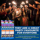 Darrahopens Occasions > Party Favours Party Central 480PCE Sparklers Celebrations Events Parties Sparkling Fun 25cm