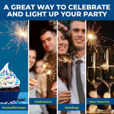 Darrahopens Occasions > Party Favours Party Central 480PCE Sparklers Celebrations Events Parties Sparkling Fun 25cm