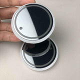 Darrahopens Occasions > Party Lights > Coloured Lights 2pcs LED Car Cup Holder Lights, Changeable Color USB Charging Luminescent Car Cup Holder Mat Coaster Insert, LED Interior Atmosphere Lamp