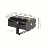 Darrahopens Occasions > Party Lights > Coloured Lights Laser Stage Lighting System with Remote, DMX, and RGB Effects