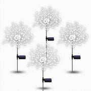 Darrahopens Occasions > Party Lights > Coloured Lights Solar Firework Lights, Garden Lights 4 Pack 120 LED Decorative Lights, Solar DIY Decorative Starburst Lights (Cool White) In Australia - Darrahopens