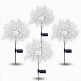 Darrahopens Occasions > Party Lights > Coloured Lights Solar Firework Lights, Garden Lights 4 Pack 120 LED Decorative Lights, Solar DIY Decorative Starburst Lights (Cool White) In Australia - Darrahopens