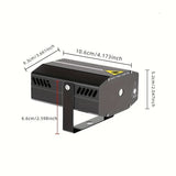 Darrahopens Occasions > Party Lights > Coloured Lights Starlight laser party light - Colorful starry sky projection effect, designed for parties and family gatherings, Christmas holiday atmosphere light | Party lighting expert | Holiday gift selection