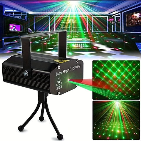 Darrahopens Occasions > Party Lights > Coloured Lights Starlight laser party light - Colorful starry sky projection effect, designed for parties and family gatherings, Christmas holiday atmosphere light | Party lighting expert | Holiday gift selection