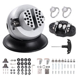 Darrahopens Occasions > Wedding Accessories > Balloons VEVOR Ball Vise, 3" Engraving Setting Tool, 360° Rotation Engraving Block Vise, 70 PCS Attachment Jewelry Engraving Block Tools Standard Block for Gemstone Inlay and Small-Scale Engraving
