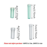Darrahopens Occasions > Wedding Accessories > Other Wedding Decorations 100/200PCS Flower Fresh Keeping Tube Floral Bouquet Nutrition Water Care Supply - 1.8*4cm - Green 200PCS