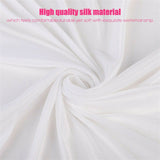 Darrahopens Occasions > Wedding Accessories > Other Wedding Decorations 10ft Silk White Backdrop Drapes Curtain Wedding Ceremony Party Home Window Decor