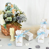Darrahopens Occasions > Wedding Accessories > Other Wedding Decorations 22 meters of blue satin ribbon - 10 mm wide - suitable for gift wrapping, Valentine's Day decorations, thick fabrics - handmade and wedding decorations