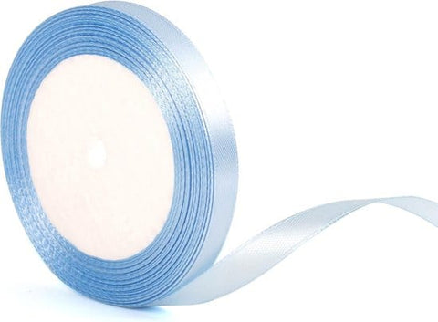 Darrahopens Occasions > Wedding Accessories > Other Wedding Decorations 22 meters of blue satin ribbon - 10 mm wide - suitable for gift wrapping, Valentine's Day decorations, thick fabrics - handmade and wedding decorations