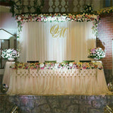 Darrahopens Occasions > Wedding Accessories > Other Wedding Decorations 3M*6M Telescopic Wedding Backdrop Stand Balloon Curtain Hanging Pipe Background