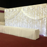 Darrahopens Occasions > Wedding Accessories > Other Wedding Decorations 3M*6M Telescopic Wedding Backdrop Stand Balloon Curtain Hanging Pipe Background