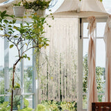 Darrahopens Occasions > Wedding Accessories > Other Wedding Decorations Boho Chic Macrame Tapestry Wedding Backdrop Arch Door Window Hanging Curtains
