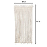 Darrahopens Occasions > Wedding Accessories > Other Wedding Decorations Boho Chic Macrame Tapestry Wedding Backdrop Arch Door Window Hanging Curtains