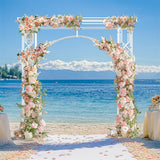 Darrahopens Occasions > Wedding Accessories > Other Wedding Decorations Fin 2.5M Oversized Metal Wedding Arch Stand Proposal Birthday Party Banquet Decor