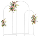 Darrahopens Occasions > Wedding Accessories > Other Wedding Decorations Fin Set Of 3 Wedding Arch Balloon Frame Metal Arch Backdrop Stand Birthday Party