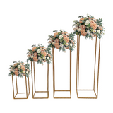 Darrahopens Occasions > Wedding Accessories > Other Wedding Decorations Gold Metal Flower Stand