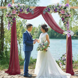 Darrahopens Occasions > Wedding Accessories > Other Wedding Decorations Heavy Duty Square Wedding Arch Wooden Backdrop Stand Balloon Floral Arch Frame