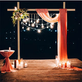 Darrahopens Occasions > Wedding Accessories > Other Wedding Decorations Heavy Duty Square Wedding Arch Wooden Backdrop Stand Balloon Floral Arch Frame