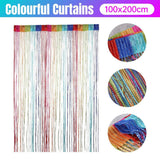 Darrahopens Occasions > Wedding Accessories > Other Wedding Decorations Tassel Decoration Fly Screen Panel Room Door Curtain Divider Window Bead String