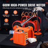 Darrahopens Occasions > Wedding Accessories > Other Wedding Decorations VEVOR Turning Rolls Linkage Roller, 1000KG/2205LBS Loading Welding Turning Roll, 25-1400mm Diameter, 80-1600 mm/min Rotary Welding Positioner & Welding Torch Stand for Welding Equipment Support