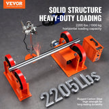 Darrahopens Occasions > Wedding Accessories > Other Wedding Decorations VEVOR Turning Rolls Linkage Roller, 1000KG/2205LBS Loading Welding Turning Roll, 25-1400mm Diameter, 80-1600 mm/min Rotary Welding Positioner & Welding Torch Stand for Welding Equipment Support