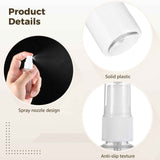200PCS Travel Spray Bottle, 30ml/1oz Transparent Plastic Mini Spray Bottles for Perfume Cosmetic, Travel Size with 10 Funnels, Convenient Refillable, Leak-proof Design In Australia - Darrahopens