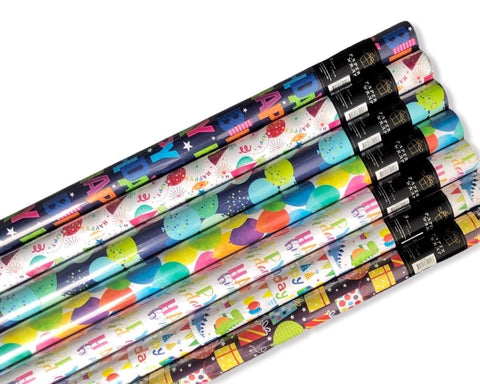 Darrahopens Occasions > Wedding Accessories > Wedding Favours bulk 50 Happy Birthday Gift Wrap 70cm