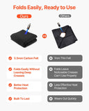 Darrahopens Occasions > Wedding Accessories > Wedding Favours VEVOR Carbon Felt Welding Blanket, 1016mm x 1016mm Flame Retardant Welding Blanket, Up to 1800°F Heat Resistant Safety Protection Blanket, 3.5mm Thickened Carbon Fiber Fireproof Insulation Mat Pad