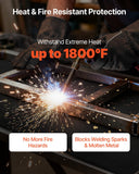 Darrahopens Occasions > Wedding Accessories > Wedding Favours VEVOR Carbon Felt Welding Blanket, 1016mm x 1016mm Flame Retardant Welding Blanket, Up to 1800°F Heat Resistant Safety Protection Blanket, 3.5mm Thickened Carbon Fiber Fireproof Insulation Mat Pad