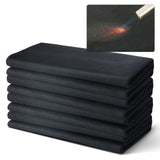 Darrahopens Occasions > Wedding Accessories > Wedding Favours VEVOR Carbon Felt Welding Blanket 4 Pack, 37" x 36" Flame Retardant Welding Blanket, Up To 1800°F Heat Resistant Blanket Set, Cuttable Carbon Fiber Fire Retardant Insulation Welding Mat Pad