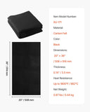 Darrahopens Occasions > Wedding Accessories > Wedding Favours VEVOR Carbon Felt Welding Blankets, 2-Pack 508mm x 914mm Flame Retardant Welding Blanket, Up to 1800°F Heat Resistant Safety Protection Blanket, 3.5mm Thickened Carbon Fiber Fireproof Insulation Mat