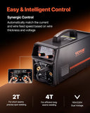 Darrahopens Occasions > Wedding Accessories > Wedding Favours VEVOR Pro MIG Welder, 250Amp Pluse Mig Welding Machine, 5-in-1 Synergic Welder Machine MIG Pluse/Gas MIG/Flux Core MIG/Stick/Lift TIG with IGBT Inverter Technology and LCD Screen Display
