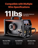 Darrahopens Occasions > Wedding Accessories > Wedding Favours VEVOR Pro MIG Welder, 250Amp Pluse Mig Welding Machine, 5-in-1 Synergic Welder Machine MIG Pluse/Gas MIG/Flux Core MIG/Stick/Lift TIG with IGBT Inverter Technology and LCD Screen Display