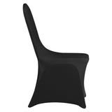 Darrahopens Occasions > Wedding Accessories > Wedding Favours VEVOR Stretch Spandex Folding Chair Covers, Universal Fitted Chair Cover, Removable Washable Protective Slipcovers, for Wedding, Holiday, Banquet, Party, Celebration, Dining (30PCS Black)