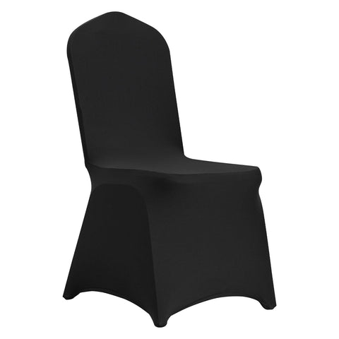 Darrahopens Occasions > Wedding Accessories > Wedding Favours VEVOR Stretch Spandex Folding Chair Covers, Universal Fitted Chair Cover, Removable Washable Protective Slipcovers, for Wedding, Holiday, Banquet, Party, Celebration, Dining (50PCS Black)