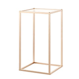Darrahopens Occasions > Wedding Accessories > Wedding Favours VEVOR Wedding Flower Stand, 10PCS 40cm Column Flower Stand, Floral Stands with Acrylic Laminate, Gold Rectangular Floral Display Rack for Wedding, Party, Birthday, Home,  Gold Centerpiece Stands