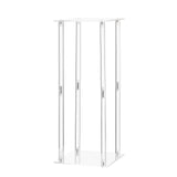 Darrahopens Occasions > Wedding Accessories > Wedding Favours VEVOR Wedding Flower Stand, 10PCS 50cm Column Flower Stand, Floral Stands with Acrylic Laminate, Cylindrical Cubic Floral Display Rack for Wedding, Party, Birthday, Home, Centerpiece Stands