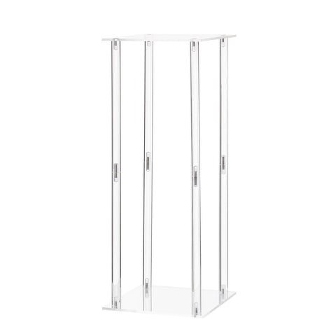 Darrahopens Occasions > Wedding Accessories > Wedding Favours VEVOR Wedding Flower Stand, 10PCS 50cm Column Flower Stand, Floral Stands with Acrylic Laminate, Cylindrical Cubic Floral Display Rack for Wedding, Party, Birthday, Home, Centerpiece Stands